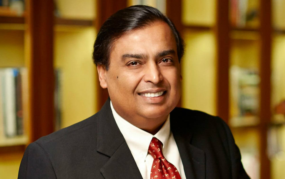 Mukesh Ambani blockchain                          