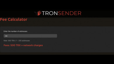 Tron Sender - Bulk Send Tron tokens from A CSV file