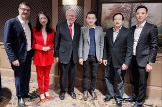 Justin Sun Warren Buffet                          