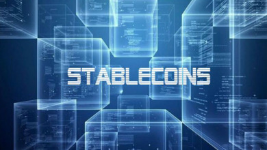 Stablecoin on-chain volume January                