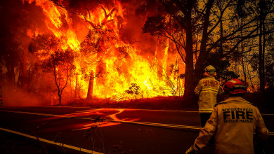 Australian bushfires                              