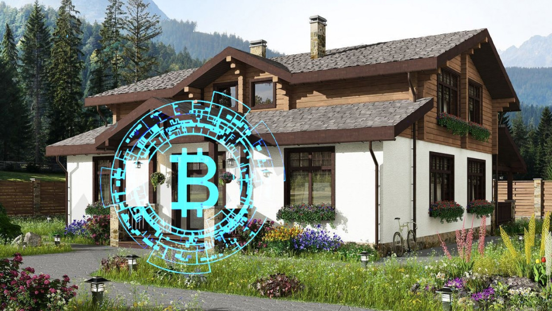 House for 1 bitcoin                               