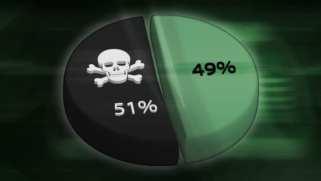 51% attack                                        