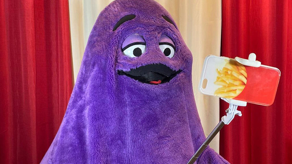 Elon Musk McDonald's Grimace                      