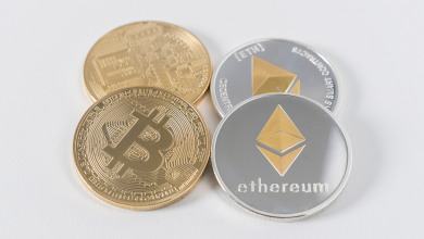 Bitcoin Ether prices                              