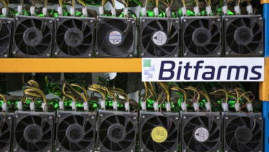 Bitfarms Bitcoin mining                           
