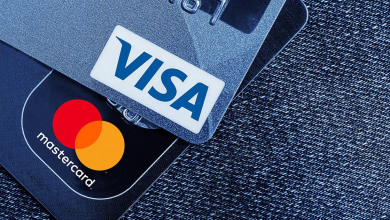 Mastercard and Visa                               