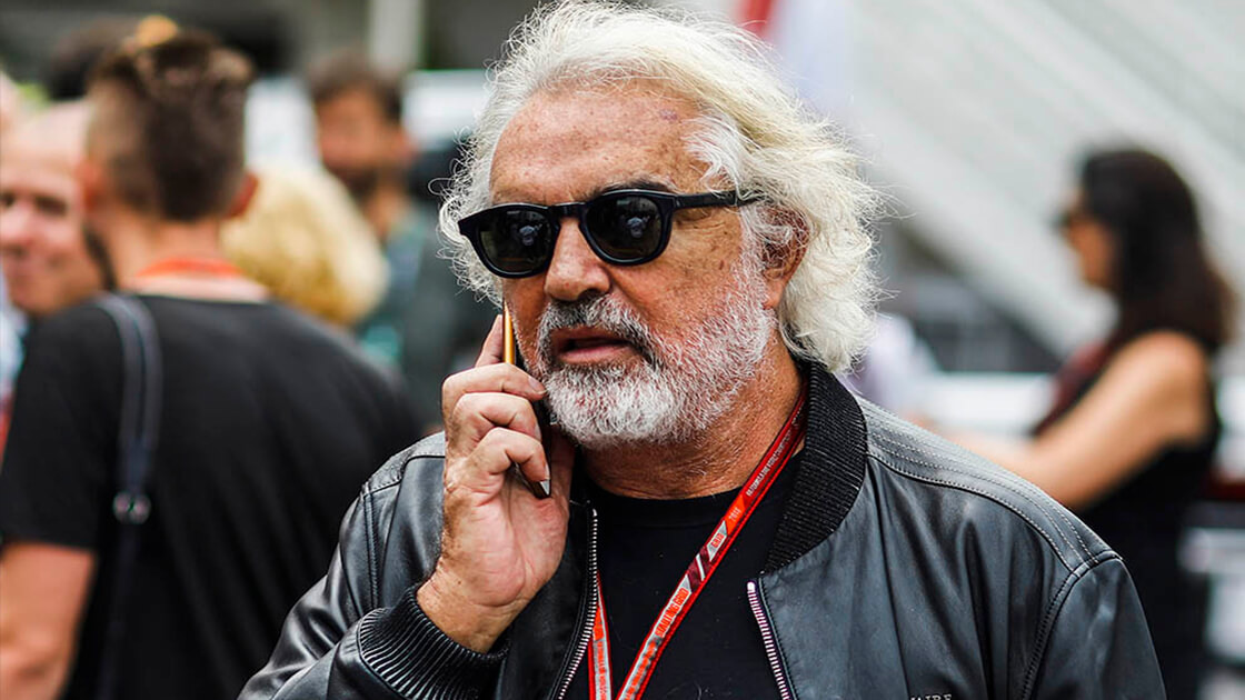 Flavio Briatore and BTC up                        