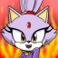 Blaze the cat