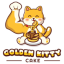 Golden Kitty Cake